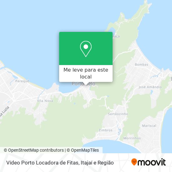 Vídeo Porto Locadora de Fitas mapa