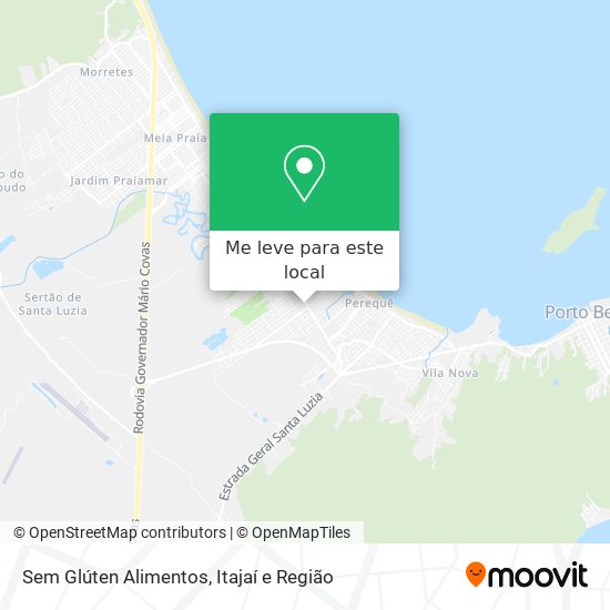 Sem Glúten Alimentos mapa