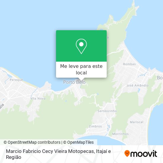 Marcio Fabricio Cecy Vieira Motopecas mapa