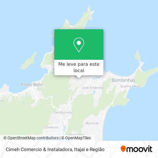 Cimeh Comercio & Instaladora mapa