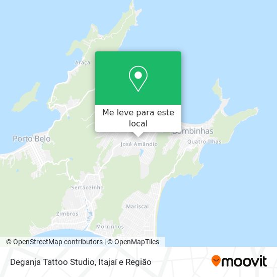 Deganja Tattoo Studio mapa
