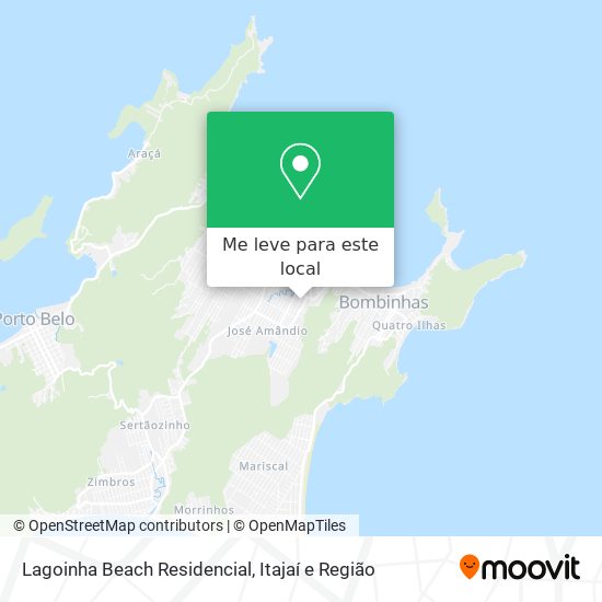Lagoinha Beach Residencial mapa