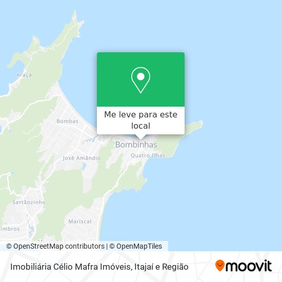 Imobiliária Célio Mafra Imóveis mapa