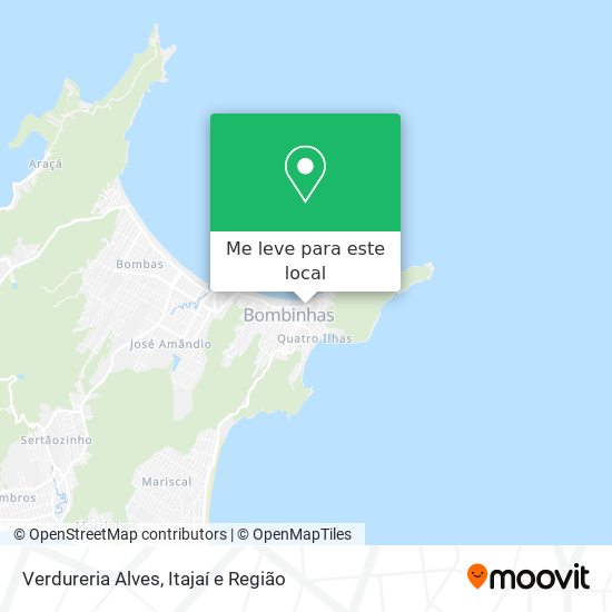 Verdureria Alves mapa