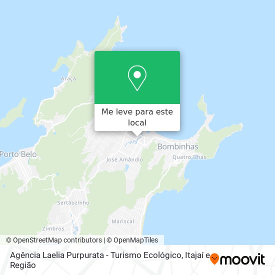 Agência Laelia Purpurata - Turismo Ecológico mapa