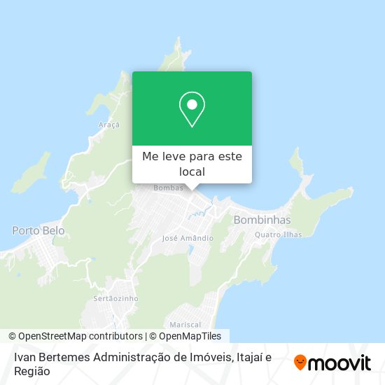 Ivan Bertemes Administração de Imóveis mapa