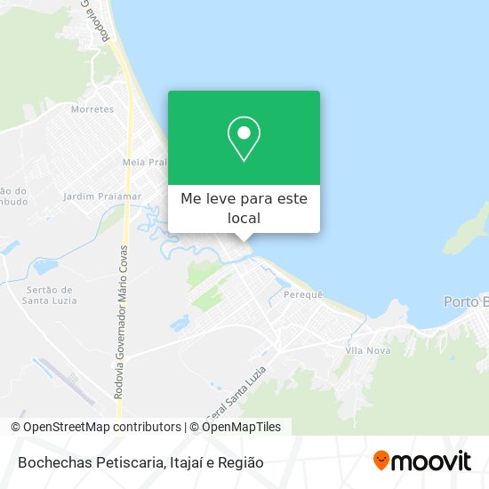 Bochechas Petiscaria mapa