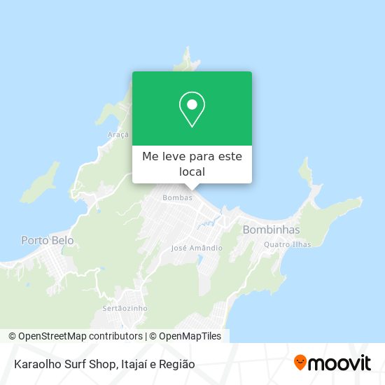 Karaolho Surf Shop mapa