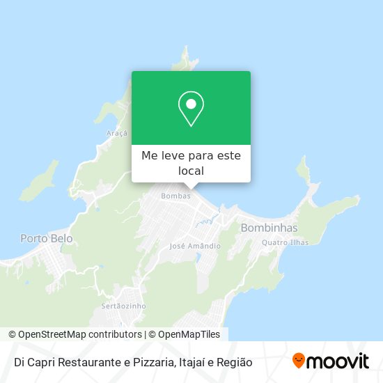 Di Capri Restaurante e Pizzaria mapa