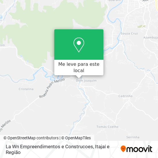 La Wn Empreendimentos e Construcoes mapa