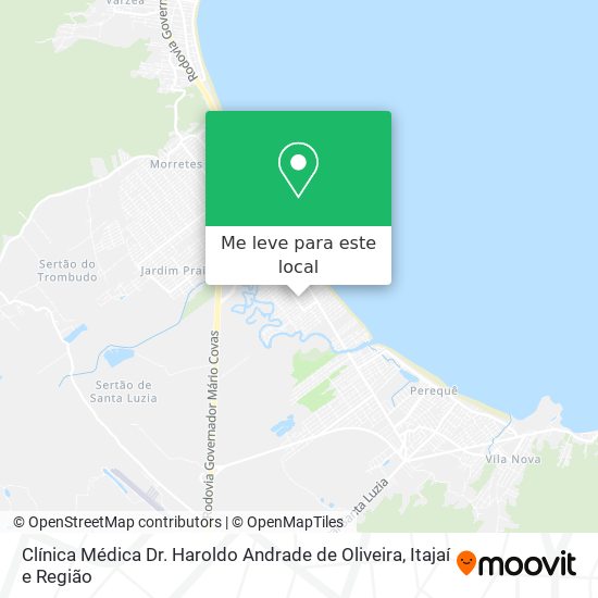 Clínica Médica Dr. Haroldo Andrade de Oliveira mapa