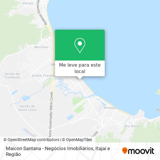 Maicon Santana - Negócios Imobiliários mapa