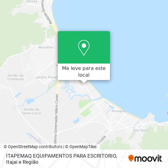 ITAPEMAQ EQUIPAMENTOS PARA ESCRITORIO mapa