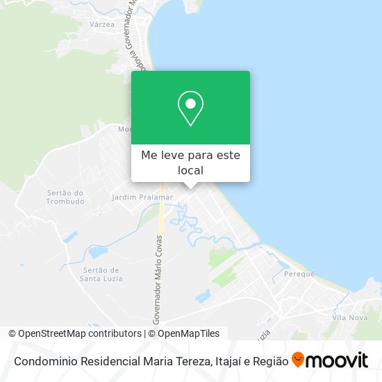 Condominio Residencial Maria Tereza mapa