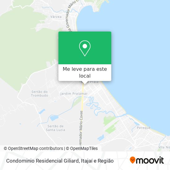 Condominio Residencial Giliard mapa