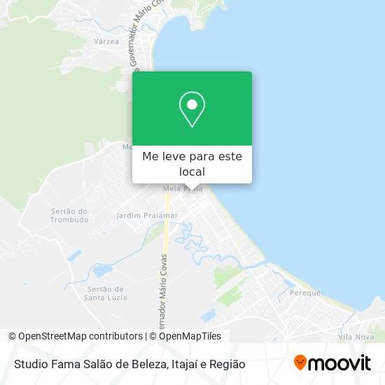 Studio Fama Salão de Beleza mapa