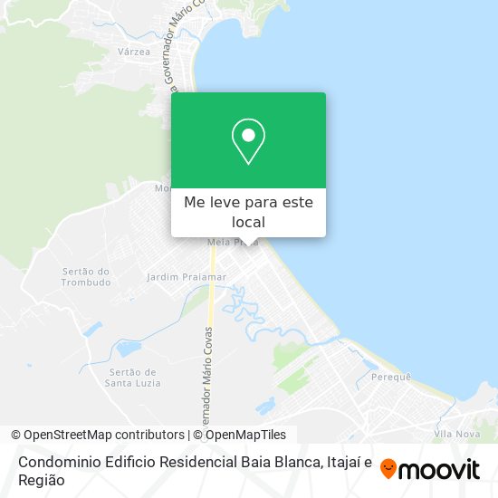 Condominio Edificio Residencial Baia Blanca mapa
