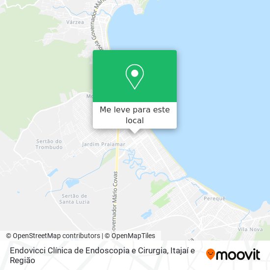 Endovicci Clínica de Endoscopia e Cirurgia mapa