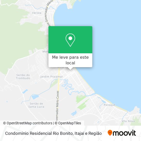 Condominio Residencial Rio Bonito mapa