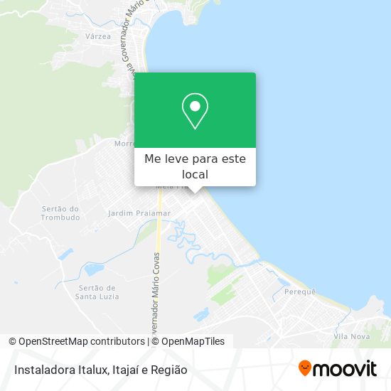 Instaladora Italux mapa