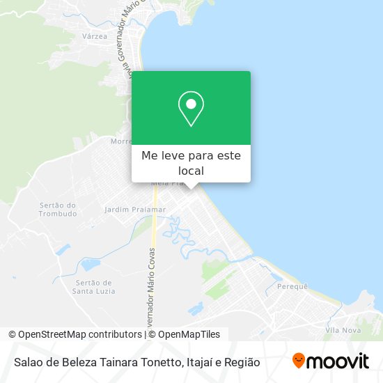 Salao de Beleza Tainara Tonetto mapa