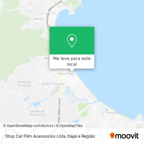 Stop Car Film Acessorios Ltda mapa