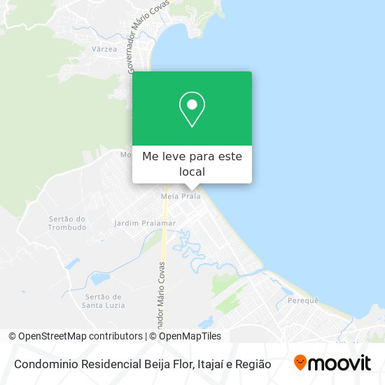 Condominio Residencial Beija Flor mapa