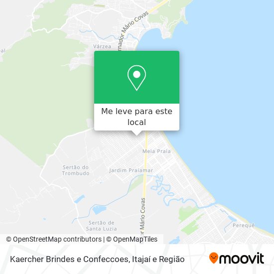 Kaercher Brindes e Confeccoes mapa