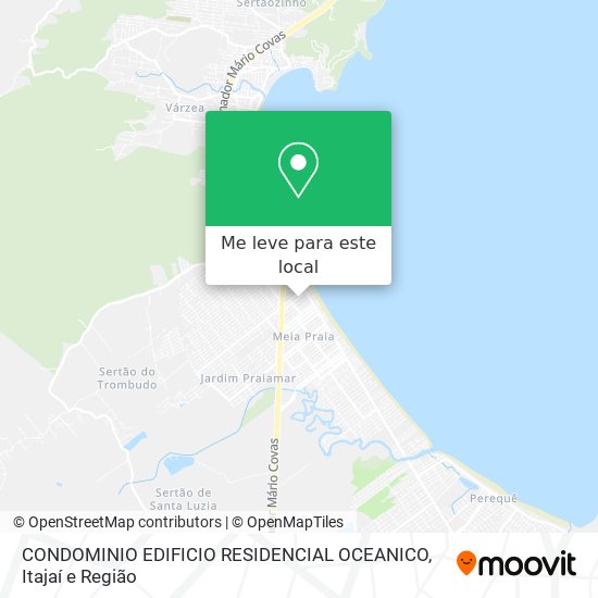 CONDOMINIO EDIFICIO RESIDENCIAL OCEANICO mapa