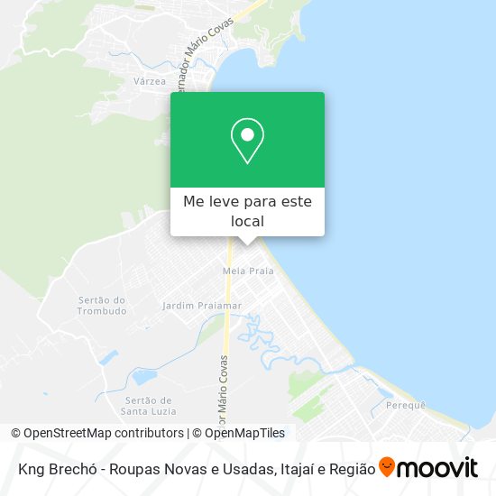 Kng Brechó - Roupas Novas e Usadas mapa