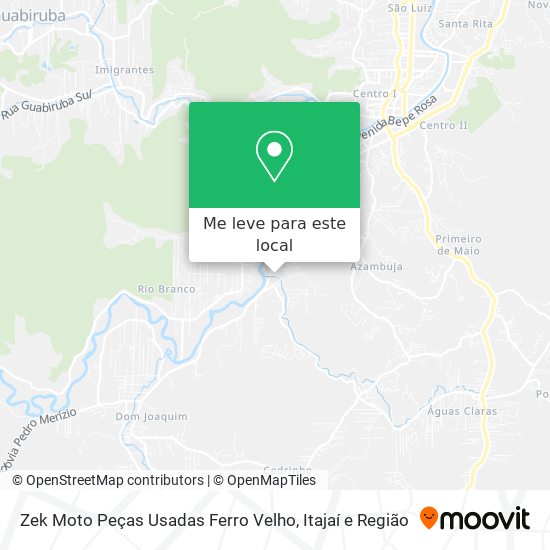 Zek Moto Peças Usadas Ferro Velho mapa