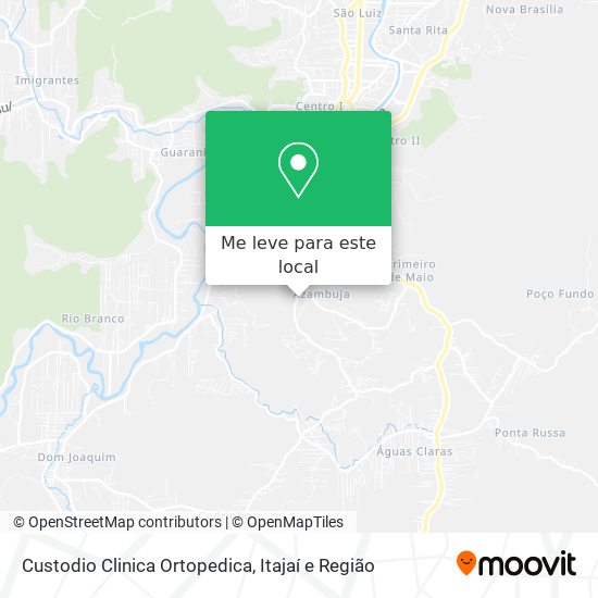 Custodio Clinica Ortopedica mapa