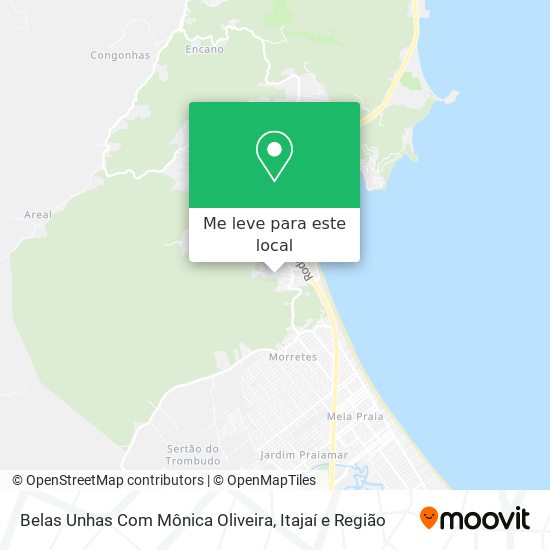 Belas Unhas Com Mônica Oliveira mapa
