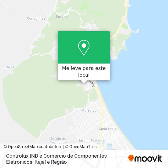 Controlux IND e Comercio de Componentes Eletronicos mapa