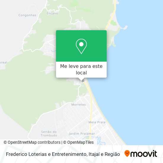 Frederico Loterias e Entretenimento mapa