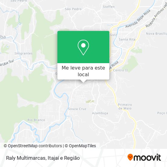 Raly Multimarcas mapa