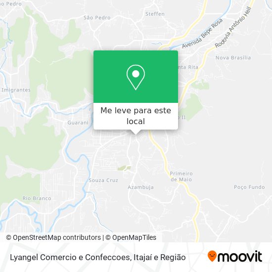 Lyangel Comercio e Confeccoes mapa