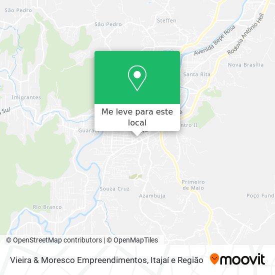 Vieira & Moresco Empreendimentos mapa