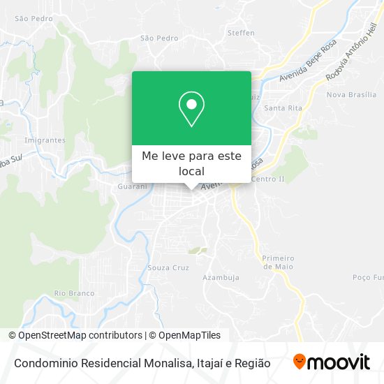 Condominio Residencial Monalisa mapa
