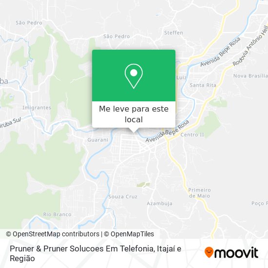 Pruner & Pruner Solucoes Em Telefonia mapa