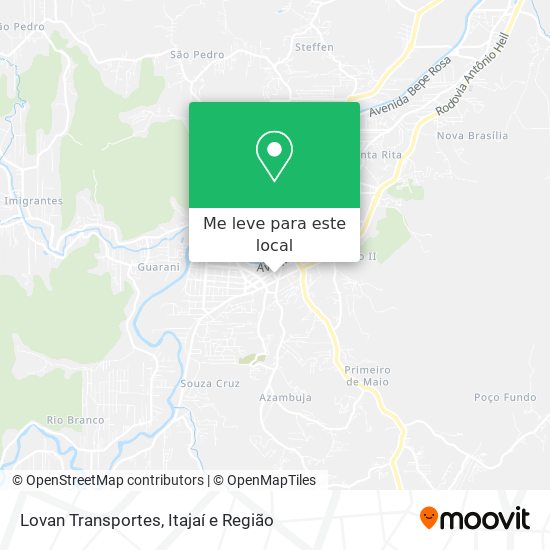 Lovan Transportes mapa