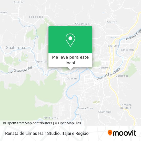 Renata de Limas Hair Studio mapa