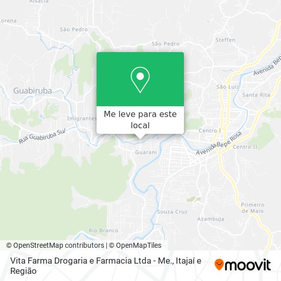 Vita Farma Drogaria e Farmacia Ltda - Me. mapa