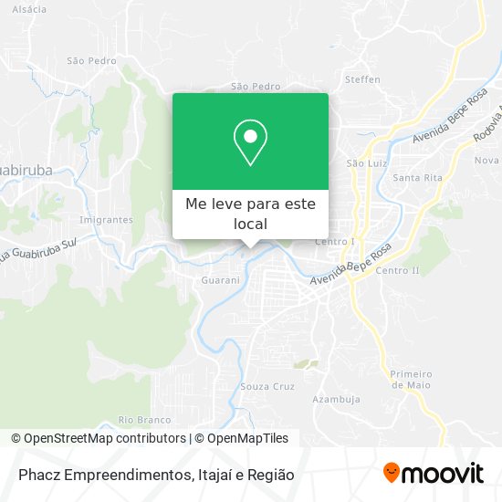 Phacz Empreendimentos mapa