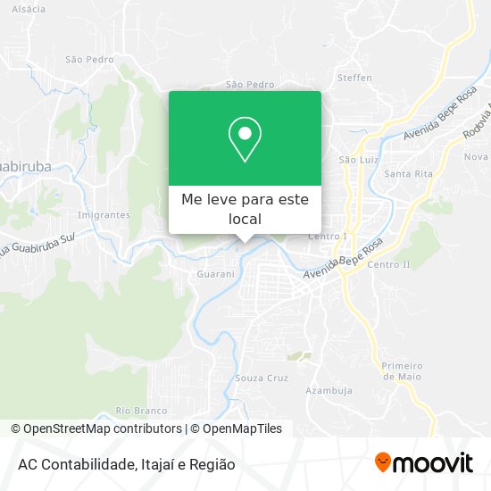 AC Contabilidade mapa