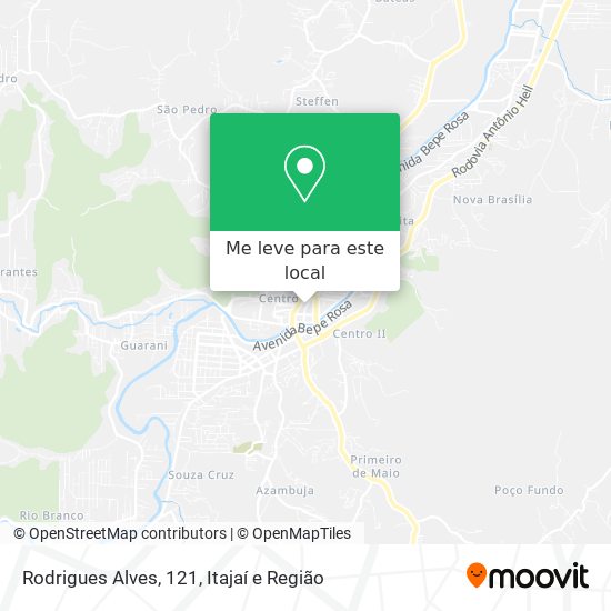 Rodrigues Alves, 121 mapa