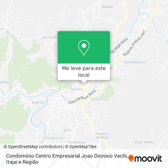 Condominio Centro Empresarial Joao Dionisio Vechi mapa