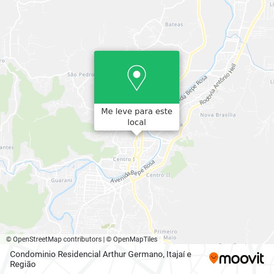 Condominio Residencial Arthur Germano mapa
