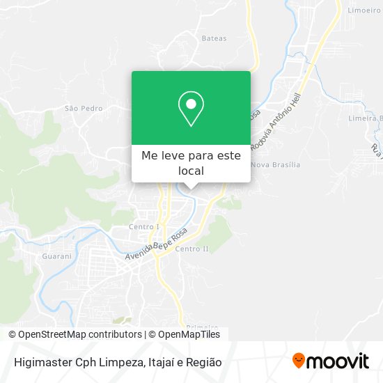 Higimaster Cph Limpeza mapa