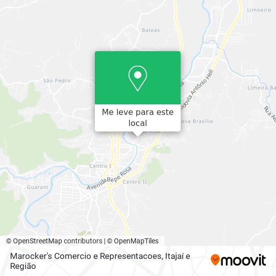 Marocker's Comercio e Representacoes mapa